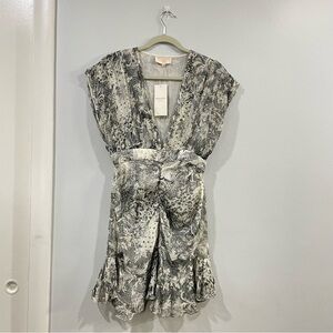 NWT ROCOCO SAND Mini Dress Black & White Medium